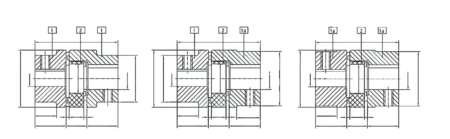 DIN GE Type Couplings AL