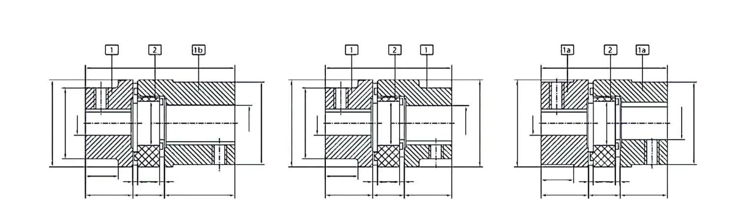 DIN GE Type Couplings steel
